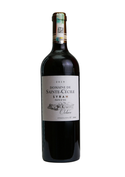 Вино Domaine Sainte Cecile Syrah 2019, 14.5%