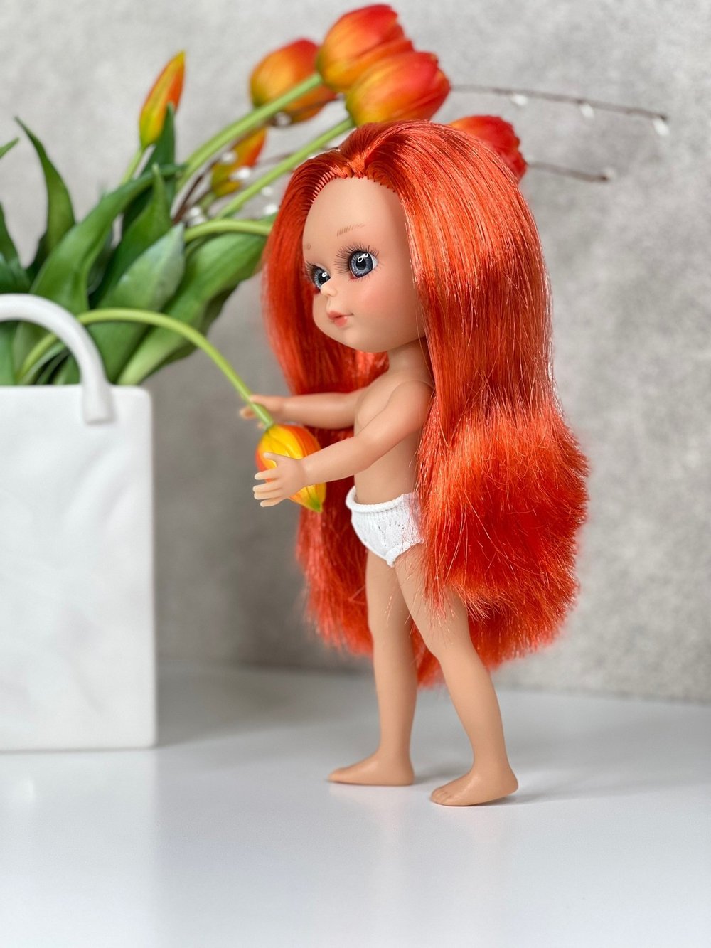 Кукла Nines виниловая 30см Dainty без одежды (2440W13)