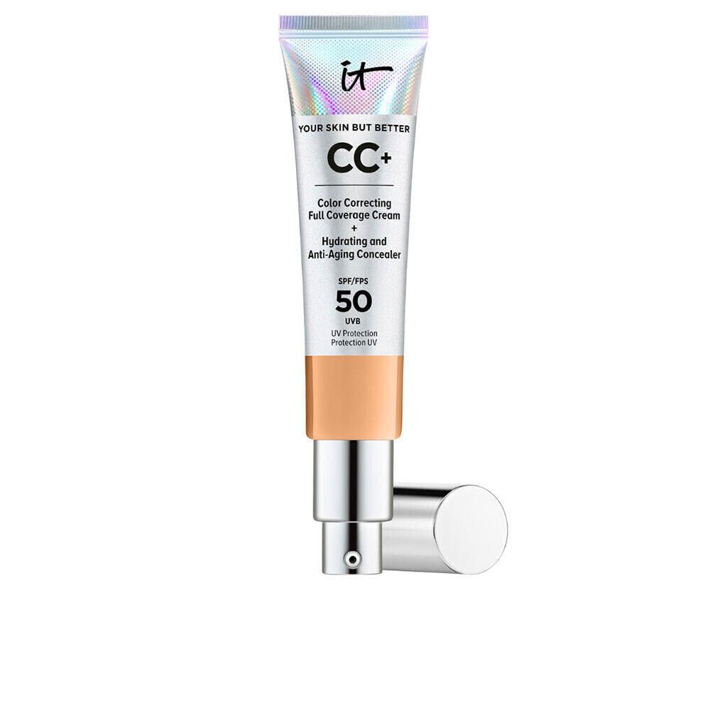 Тональное средство IT Cosmetics YOUR SKIN BUT BETTER CC+ cream foundation SPF50+ #neutral tan