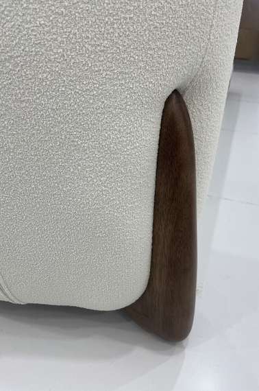 Кровать Softbay 160х200 см, белое букле