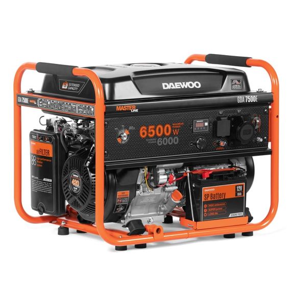 Бензиновый генератор Daewoo GDA 7500E