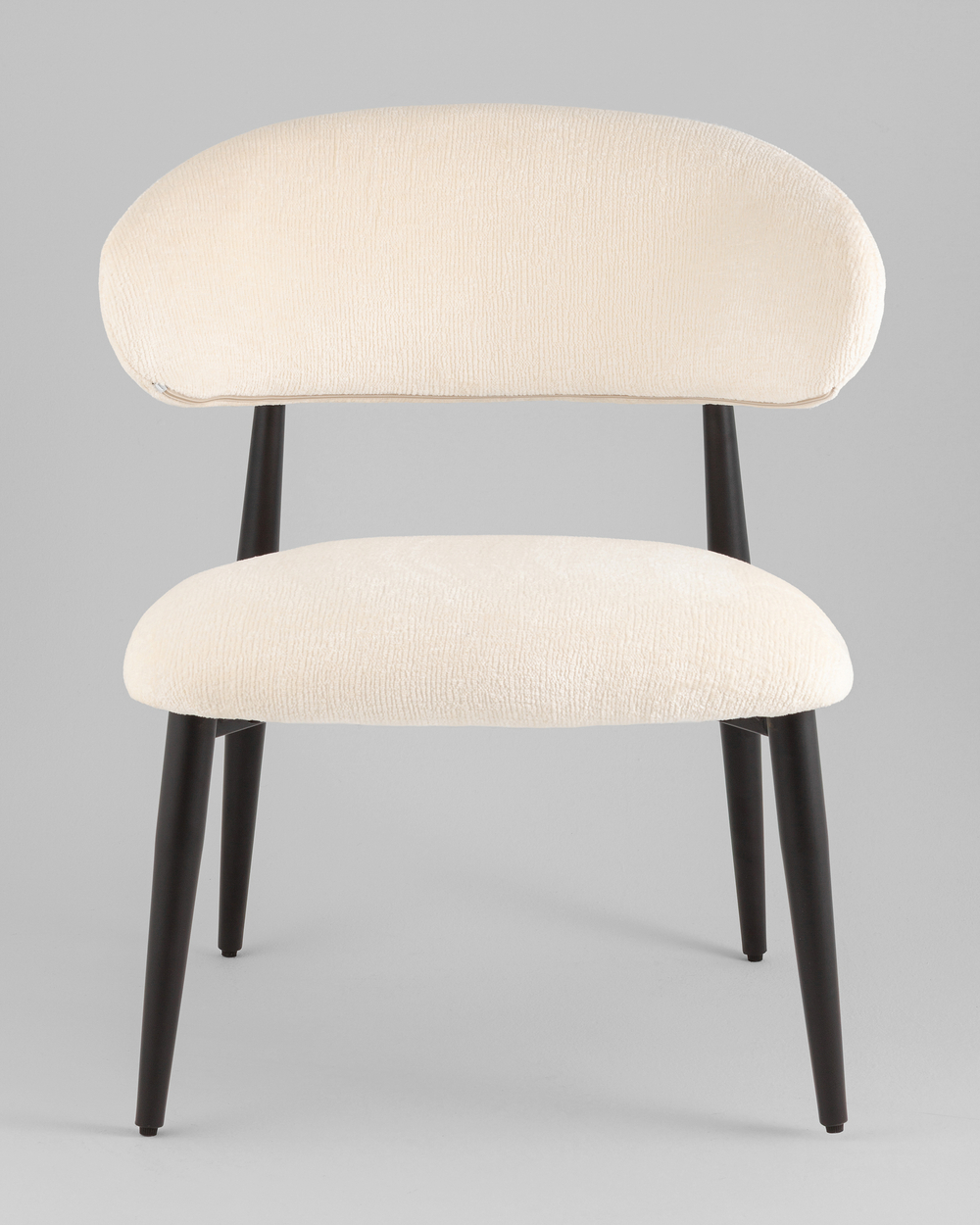 Кресло лаунж Ayla молочный