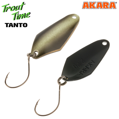 Блесна колебалка Akara Trout Time Tanto 30 2,2 гр. 58P фосфорн