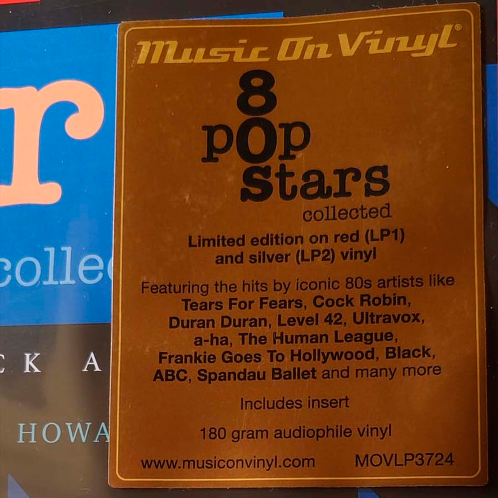 Сборник / 80s Pop Stars Collected (Coloured Vinyl)(2LP)