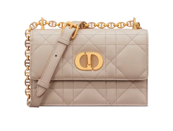 Мини-сумка Dior Miss Caro бежевый