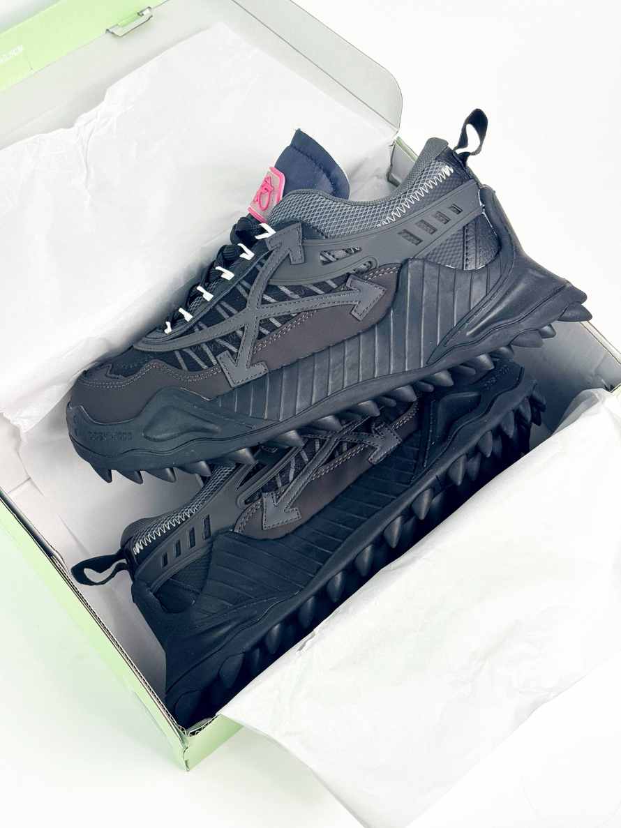 Кроссовки OFF-White Odsy 1000 #B118 (черн.)