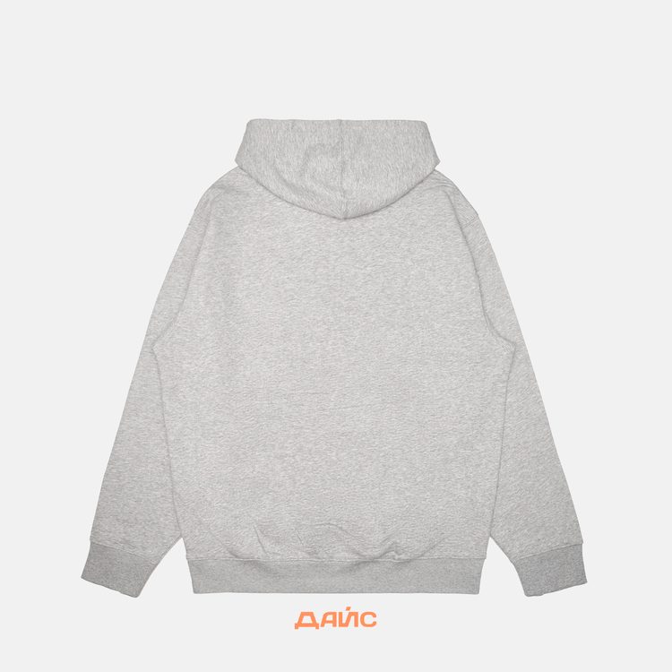 Толстовка мужская Dickies Skateboarding Logo Hoodie  артикул:TWSK0_grey - купить в магазине Дайс