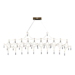 SL6603.203.23 Светильник подвесной ST-Luce Золотистый/Прозрачный LED 1*23W 4000K GRAVETTA