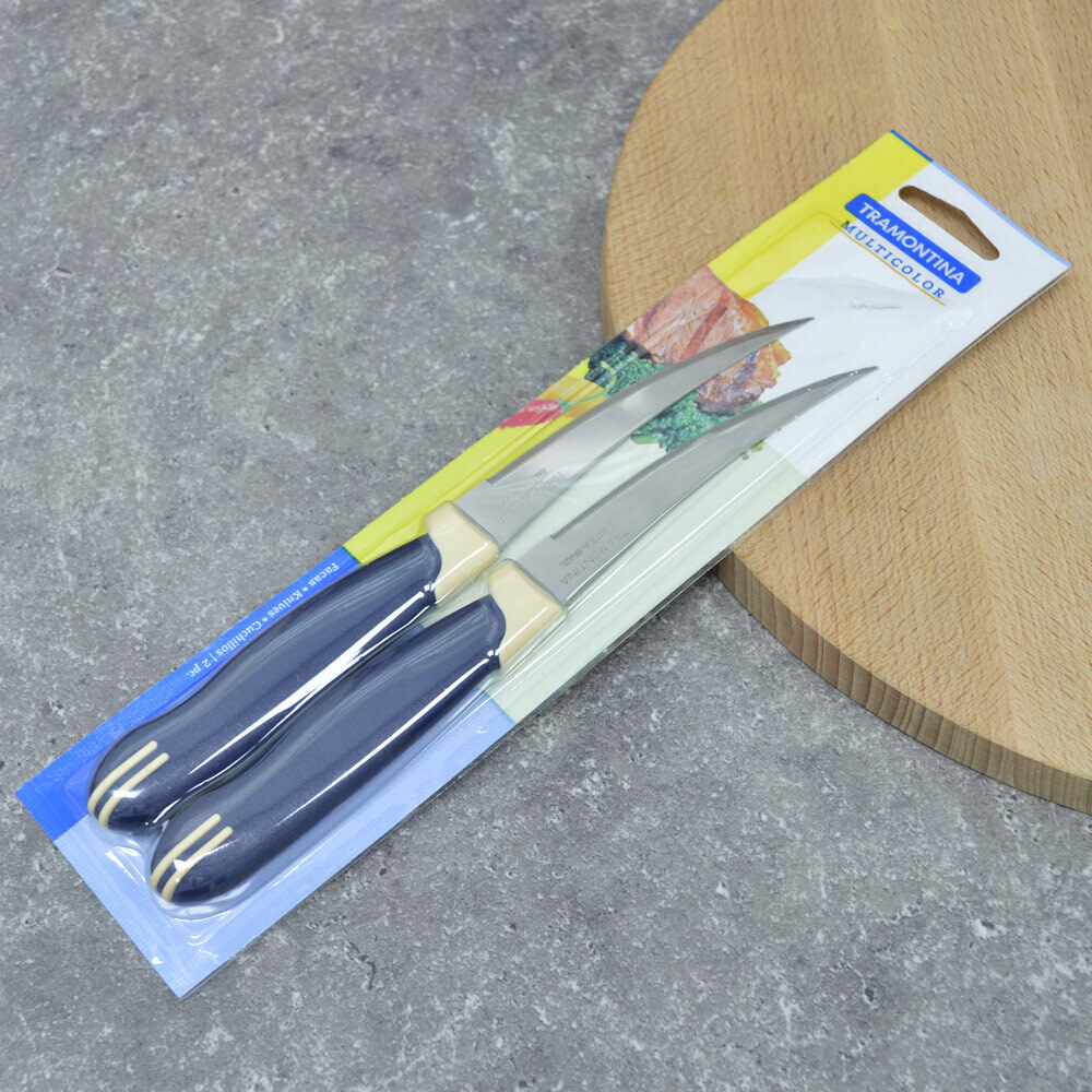 Нож для томатов 10см Tramontina Multicolor 2шт