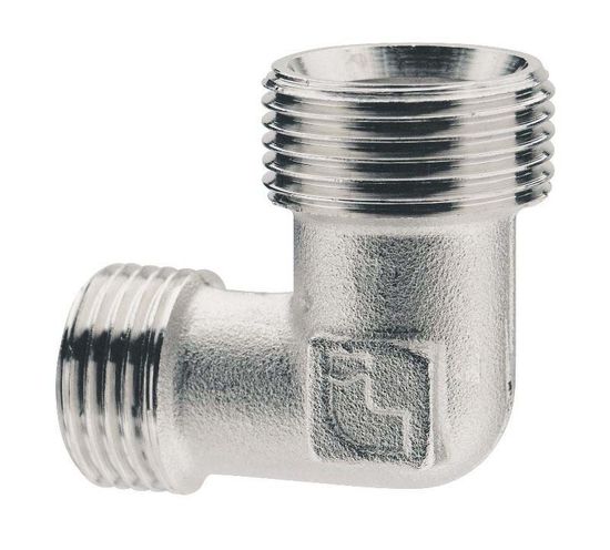 Угольник с отводом Itap 540 1/2"x1/2" НР наружняя резьба Multi-Fit