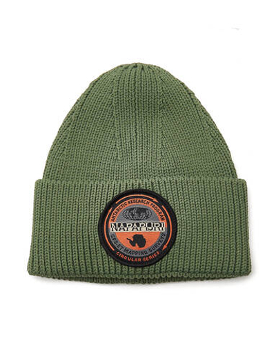 шапка circular Napapijri - зеленый(NP0A4H7X)