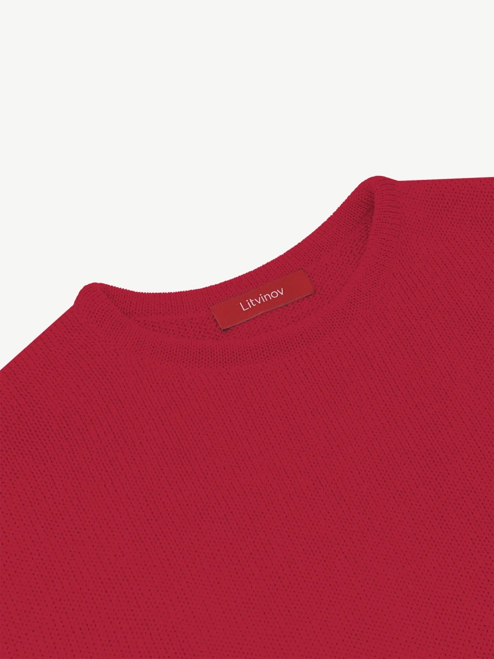 Джемпер оверсайз из хлопка