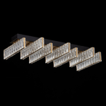 Citilux PALANT CL325272 LED Люстра хрустальная Чёрный+Бронза