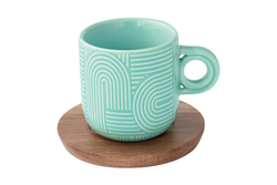 Набор чашек 4шт 110мл Easy Life Радуга el-r1782/tlo5