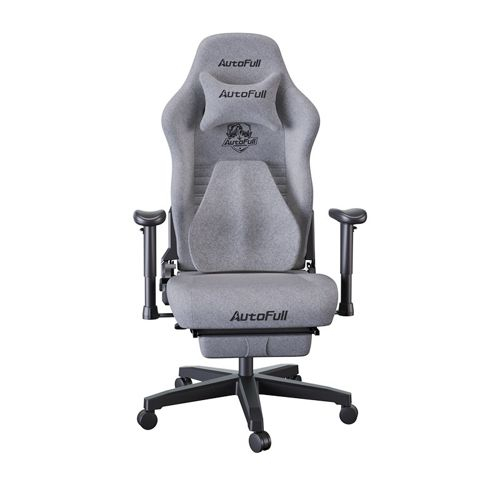 Премиум игровое кресло Autofull серия C3, AF083GB, с поддержкой для ног, Серый