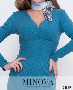 Платье 1117-бирюзовый Minova