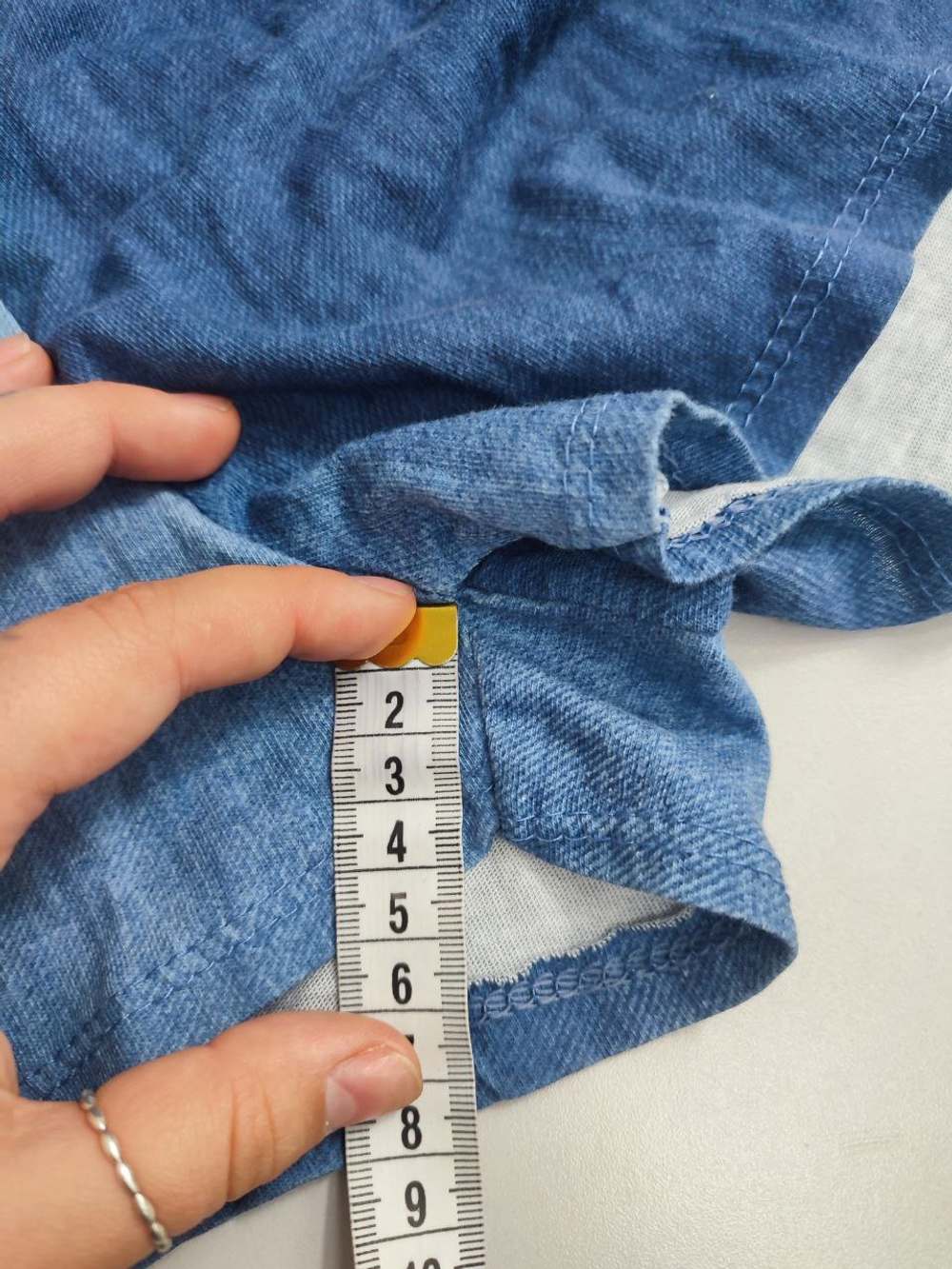 Комбинезон джинсовый 42 размер