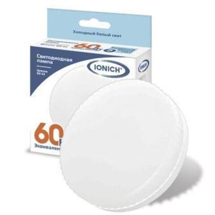 Лампа светодиодная IONICH GX53 6Вт 6500К
