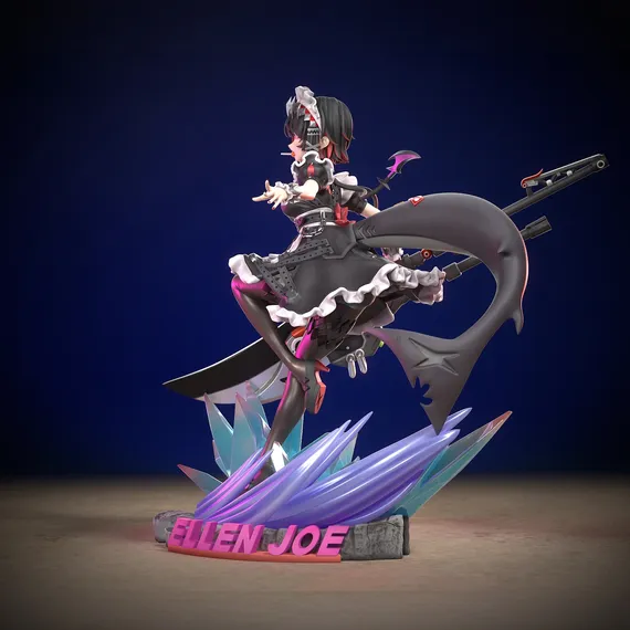 Ellen Joe on ice - Zenless Zone Zero