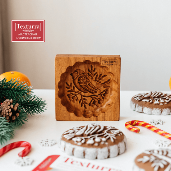 Пряничная форма Снегирь