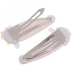 Зажимы для волос детские 2шт «Happy smile», фея, микс 4 цвета, 5*2см