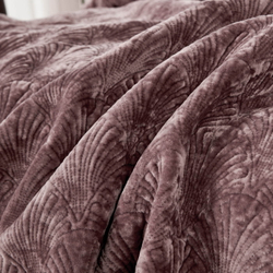 Покрывало 240x260 Sofi De MarkO Розалин пепельно-розовое