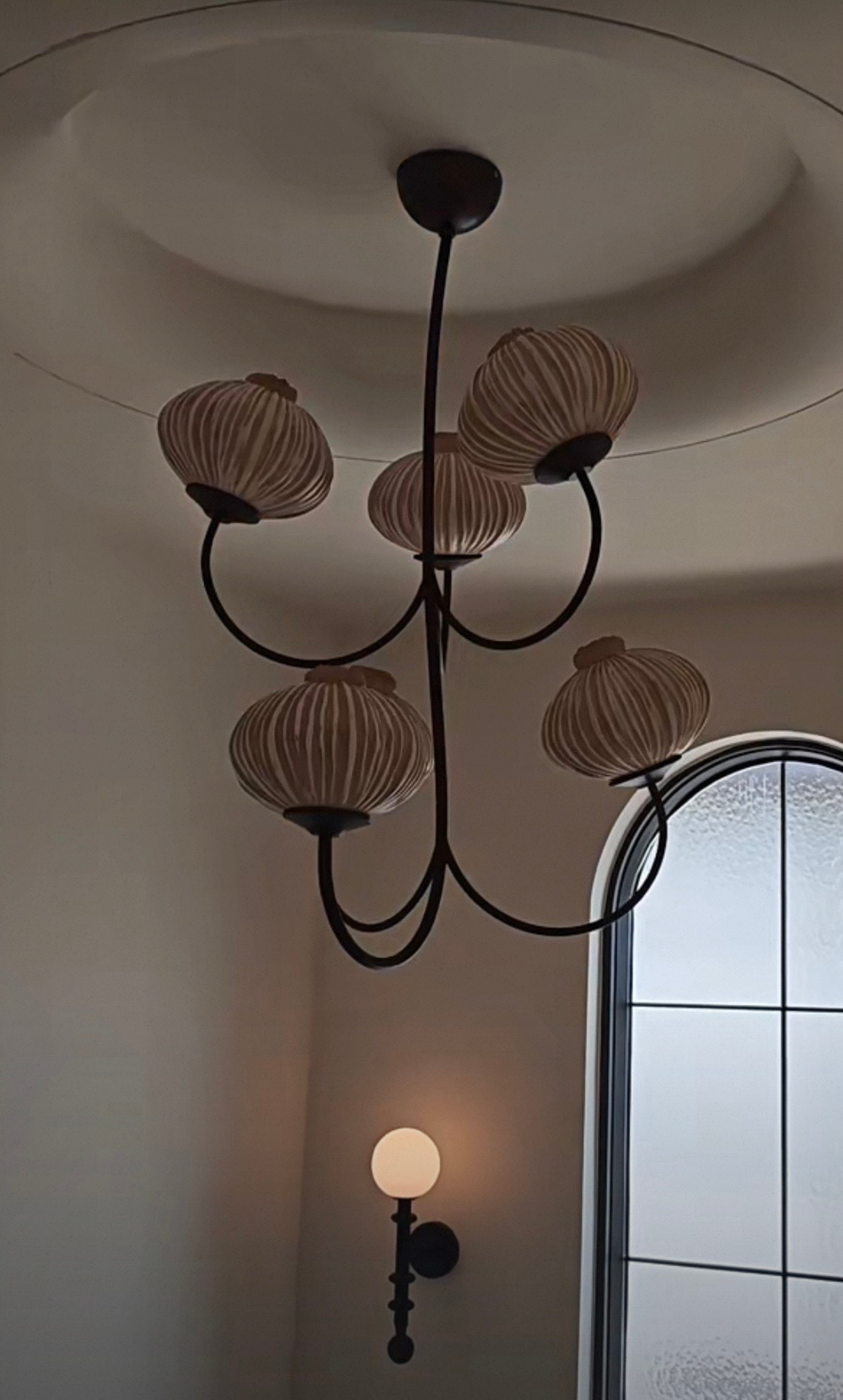 Chandelier design lamp Palms by Aqua Creations Studio