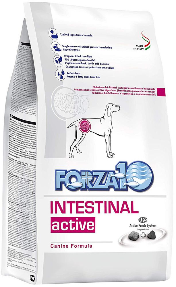 Forza10 4кг Active Intestinal Корм для собак при заболеваниях ЖКТ