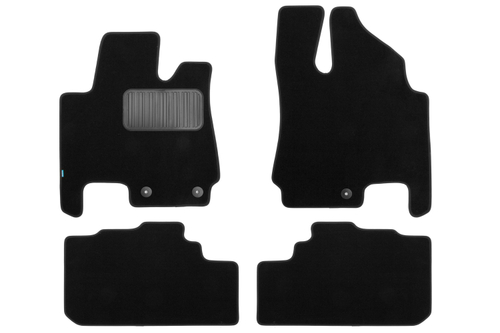 Коврики в салон для CADILLAC SRX АКПП 2009-2012, 2012-2016, внедорожник , 4 шт. (текстиль) KLEVER03070222110KH