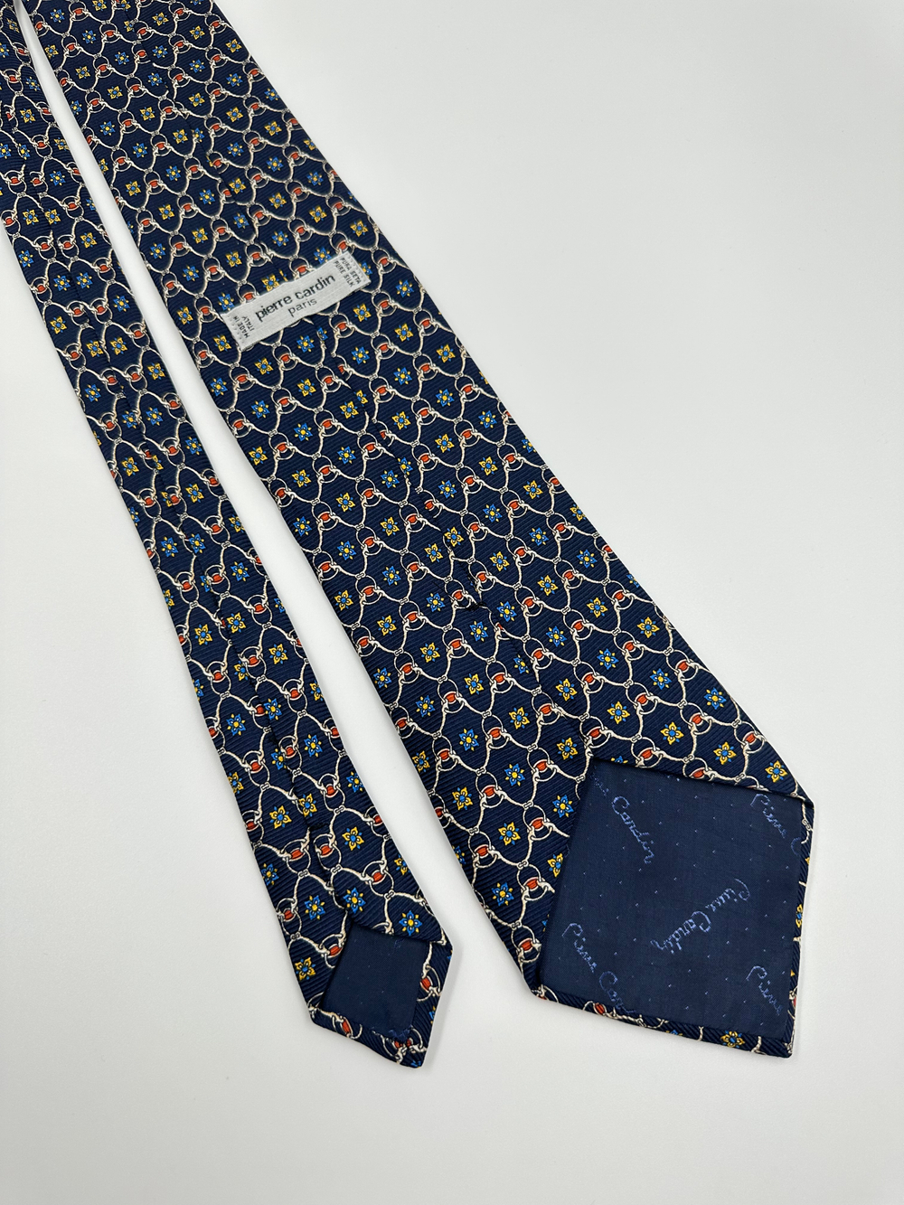 Галстук тёмно-синий Pierre Cardin