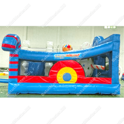 Коммерческий надувной батут "Мороженое" 6*6*3.5 м