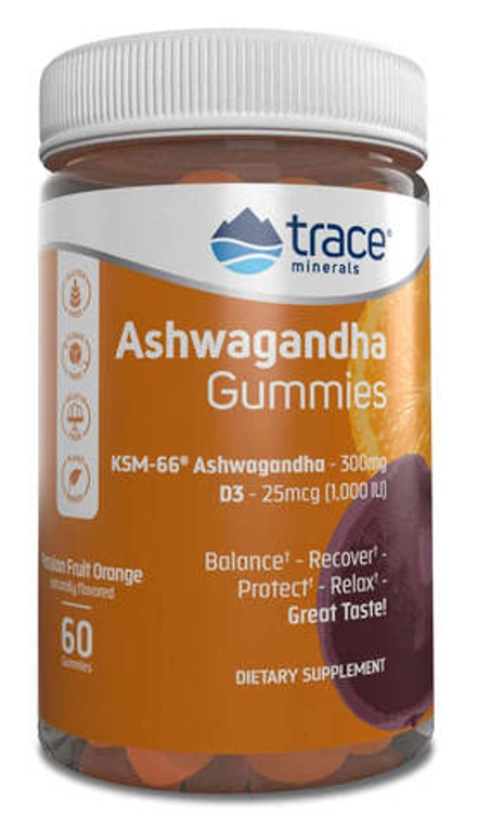 Ashwagandha 60 капсул Trace Minerals Research