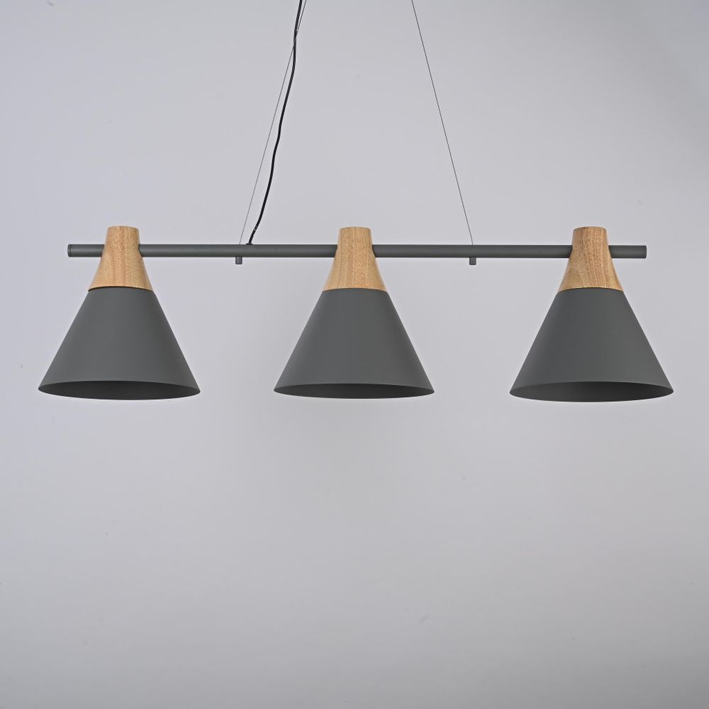 Реечный подвесной светильник NEXT Gray