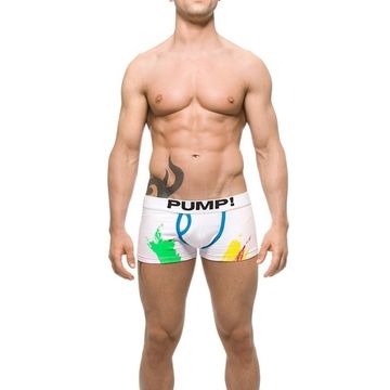 Мужские трусы боксеры белые PUMP! Fresh