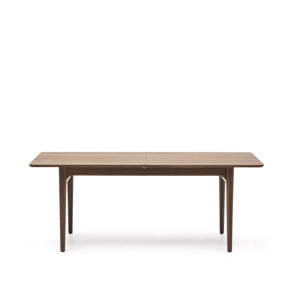 Стол раздвижной Elan из шпона и массива ореха 200 (260) x 100