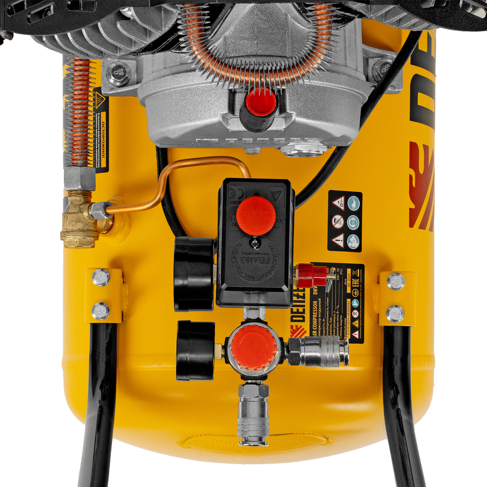 Компрессор воздушный DKV2200/50, Х-PRO 2.2 кВт, 400 л/мин, 50 л Denzel