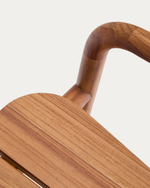 Полубарный стул для улицы Turqueta из дерева, высота 65 см