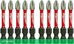 Бита Milwaukee Shockwave PH2 50 мм 10шт (4932430855)