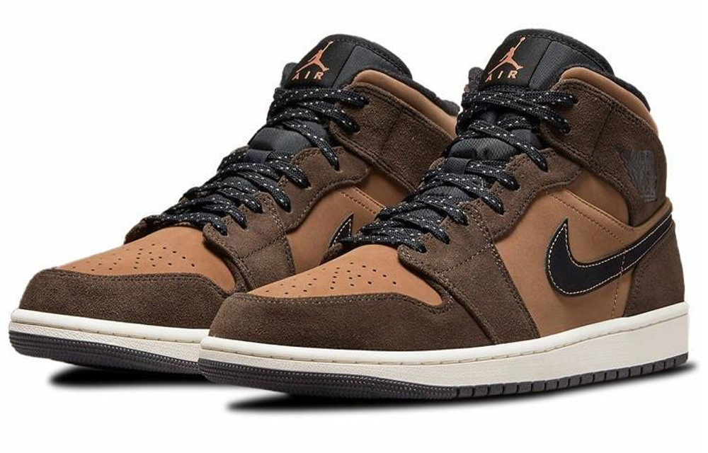 Кроссовки Jordan Air Jordan 1 Mid Se Dark Chocolate