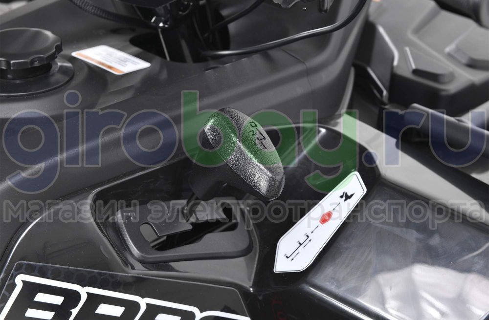 Бензиновый квадроцикл WHITE SIBERIA BARS 320 - Чёрный фото №14