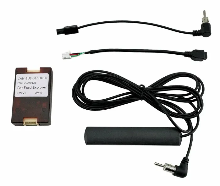 Магнитола для Ford Explorer 5 2011-2019 - Canbox H-Line 0066 монитор 12.3" QLED в стиле Audi на Android 10, Быстрая, ТОП-процессор, CarPlay, 4G SIM-слот