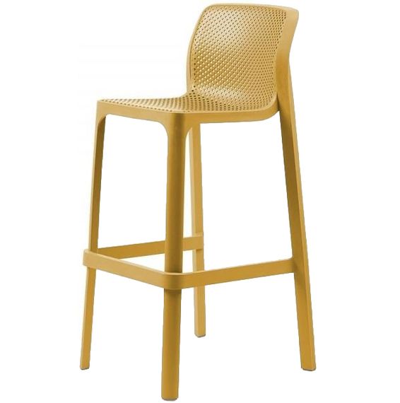 Барный стул Net Stool горчичный