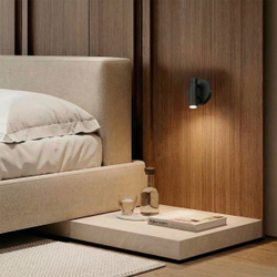 200637 Бра OMEGA LED 5W COB 260LM G ЧЕРНЫЙ 3000K