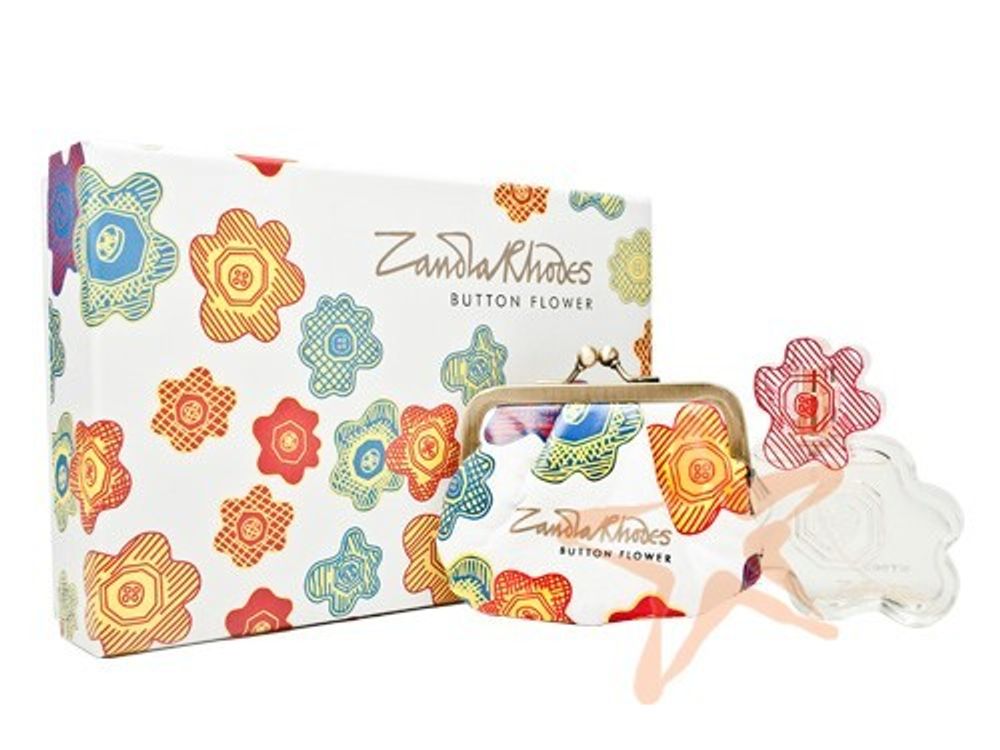 Zandra Rhodes Button Flower