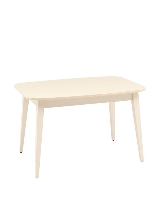 Стол обеденный Берлин раскладной 120-160*80 кремовый матовый Stool Group