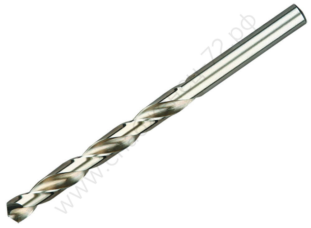 Сверло ЗУБР ″МЕТ-Ш″ по металлу, цилиндрический хвостовик, быстрорежущая сталь Р6М5, класс точности А1, 4,6х80мм, 2шт