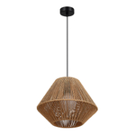 SLE6025-603-01 Светильник подвесной бежевый/черный E27 1*40W ETTAN