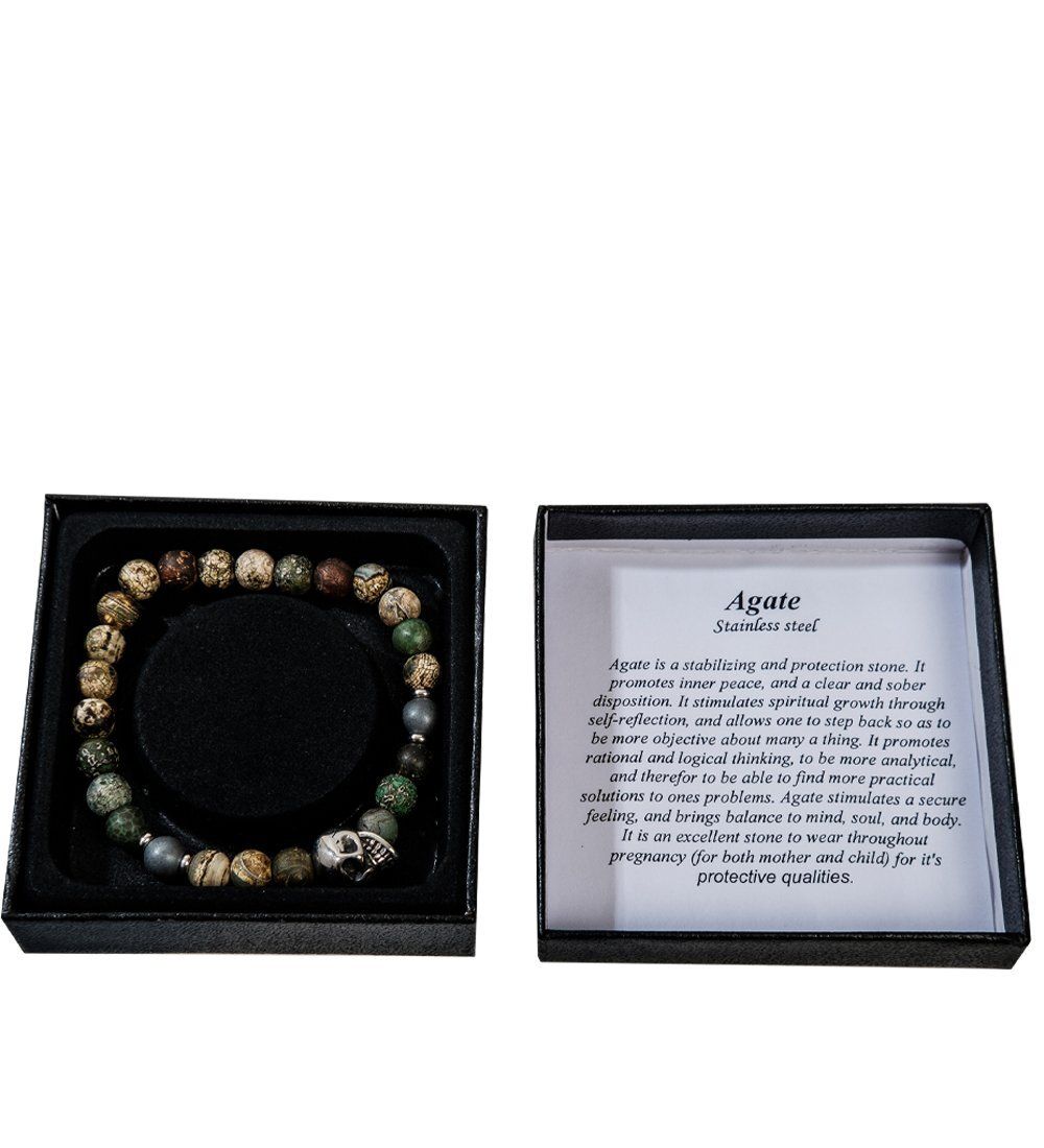 NP-09/2 Браслет из камней «Агат»