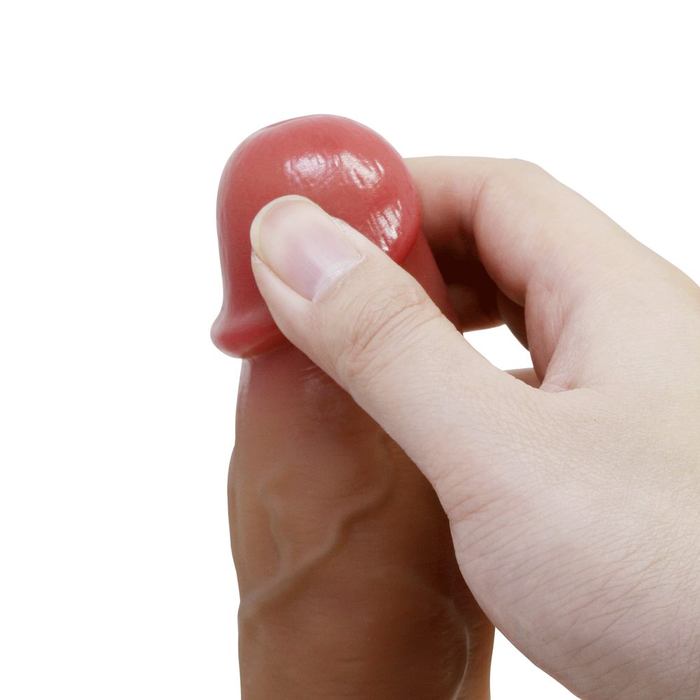 Pretty Love Duvall - Фаллоимитатор-реалистик с мошонкой, на присоске