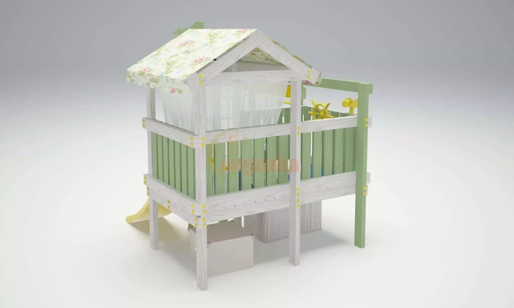 Игровой комплекс из дерева"Baby - 1"